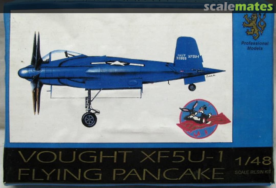 Boxart Vought XF5U-1 Flying Pancake 48001 Professional Model