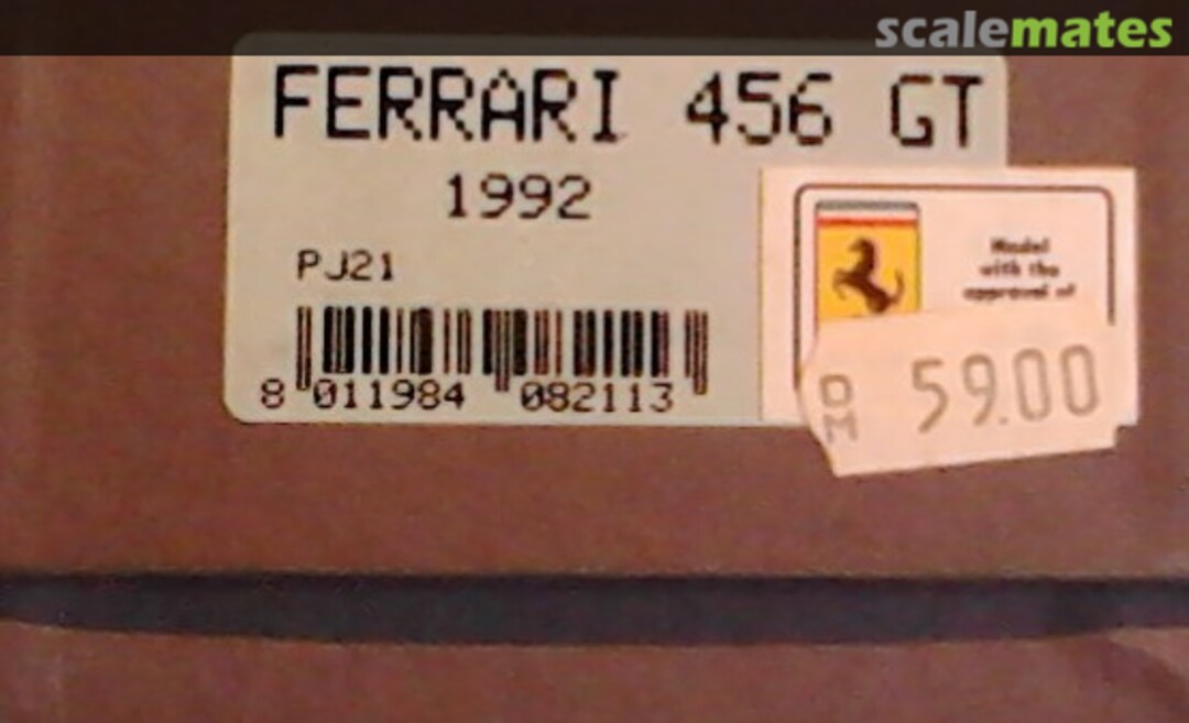 Boxart Ferrari 456 GT PJ21 Project 43