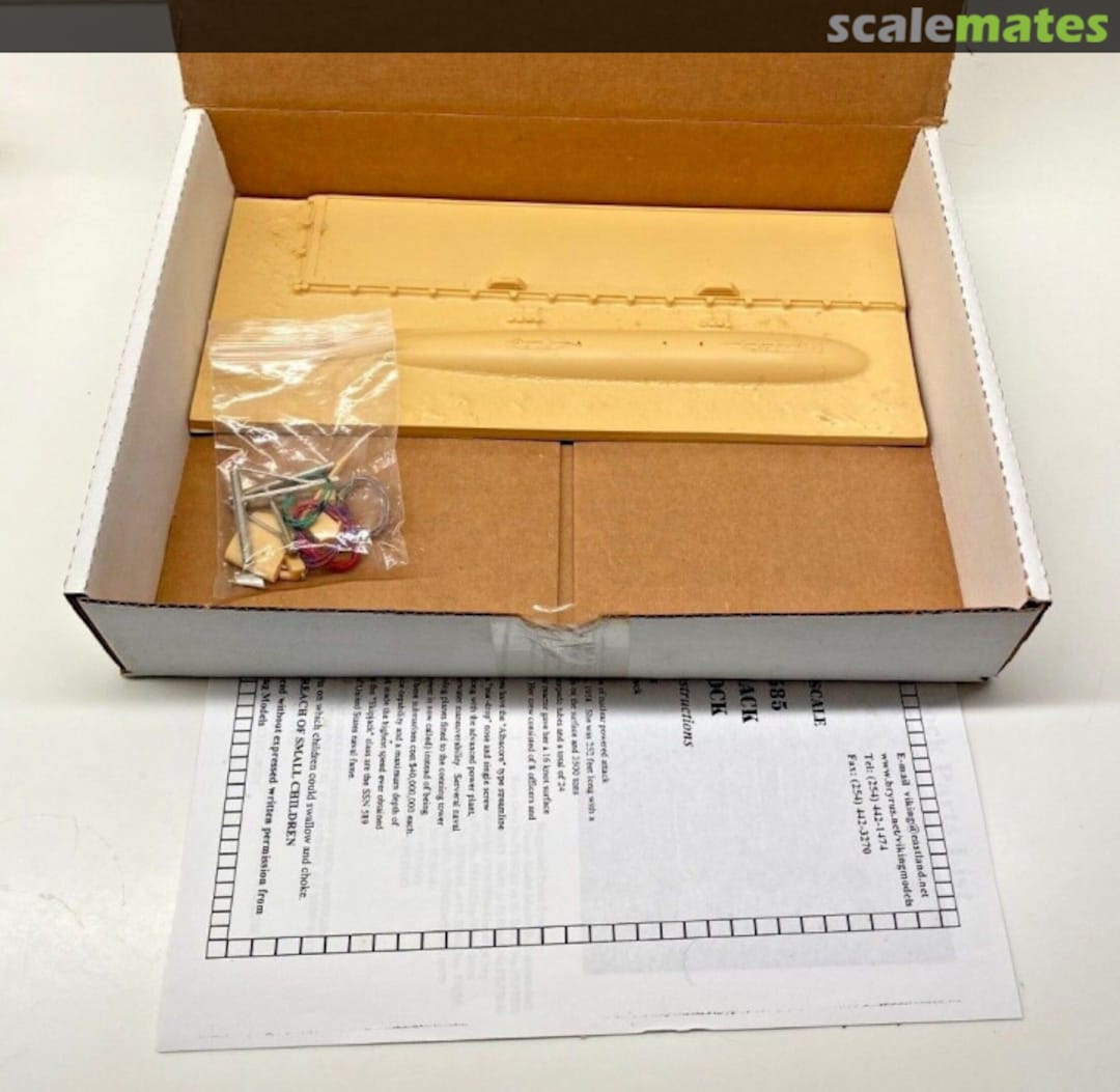 Contents SSN-585 Skipjack "At Dock" VKB-1014 Viking Models