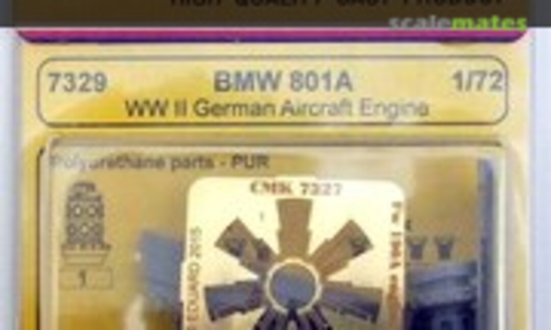 1:72 BMW 801A WWII German Aircraft Engine (CMK 7329)