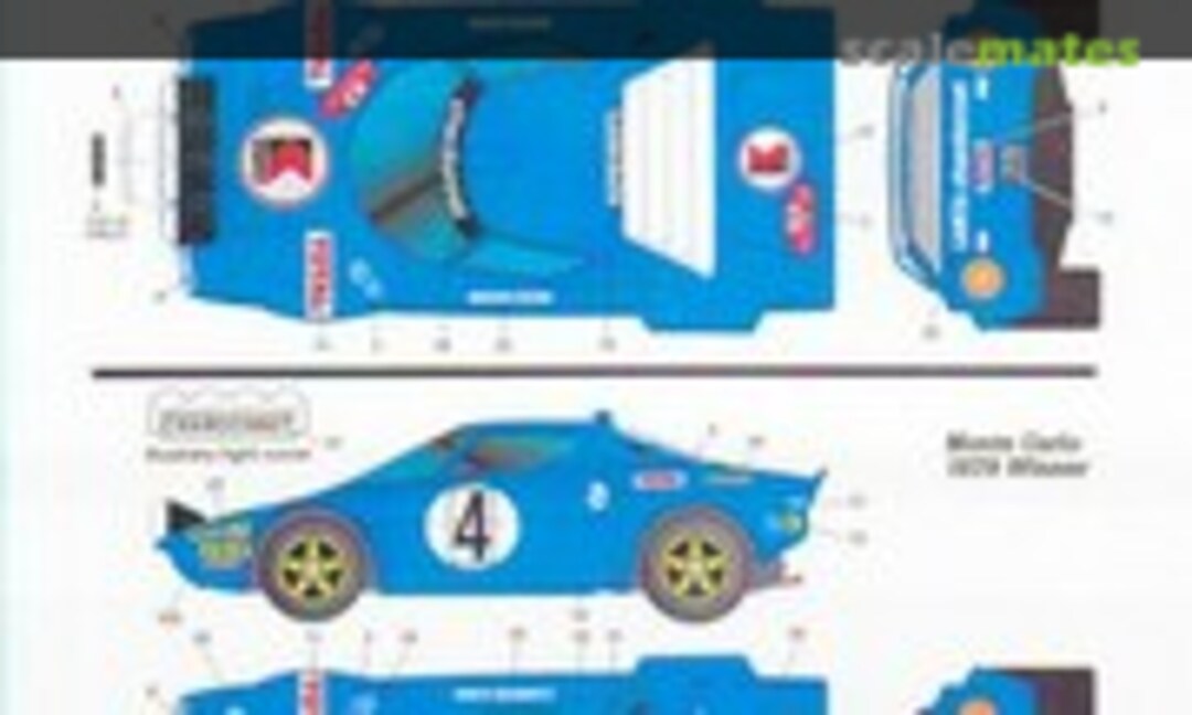 1:24 Lancia Stratos "Chardonnet" 78-80 (Studio27 ST27-DC584C) ST27-DC584C