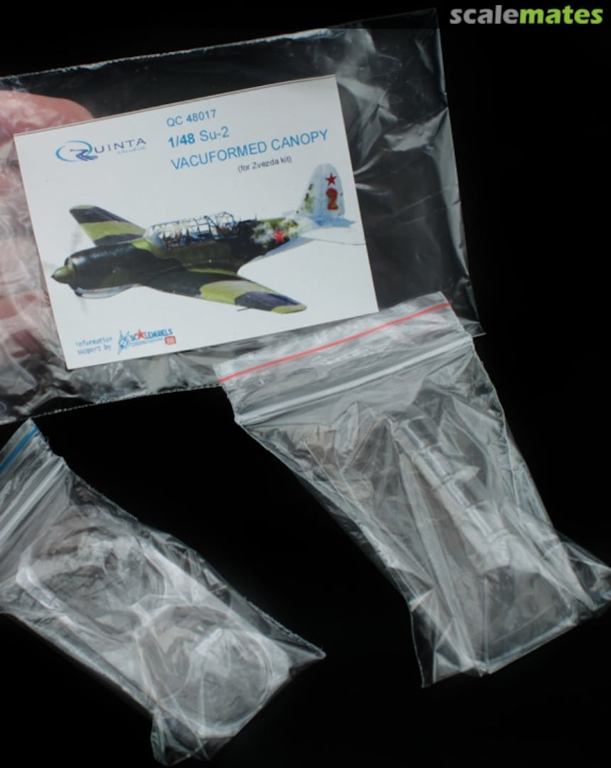 Contents Sukhoi Su-2 vacuform canopy QC48017 Quinta Studio Contents Sukhoi Su-2 vacuform canopy QC48017 Quinta Studio