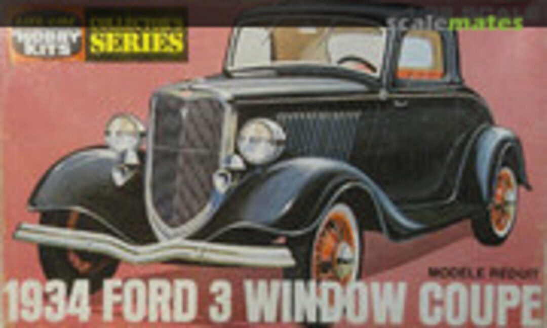 1:32 1934 Ford 3 Window Coupe (LIFE-LIKE Hobby Kits 09308) 09308