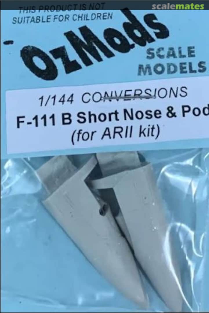 Boxart F-111B (Naval) Short Nose & Pod OZCONV14411 OzMods Boxart F-111B (Naval) Short Nose & Pod OZCONV14411 OzMods