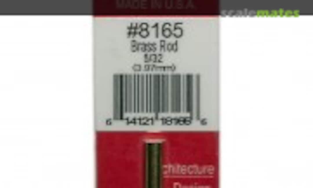 No 5/32 BRASS ROD (K&S Engineering 8165) 8165