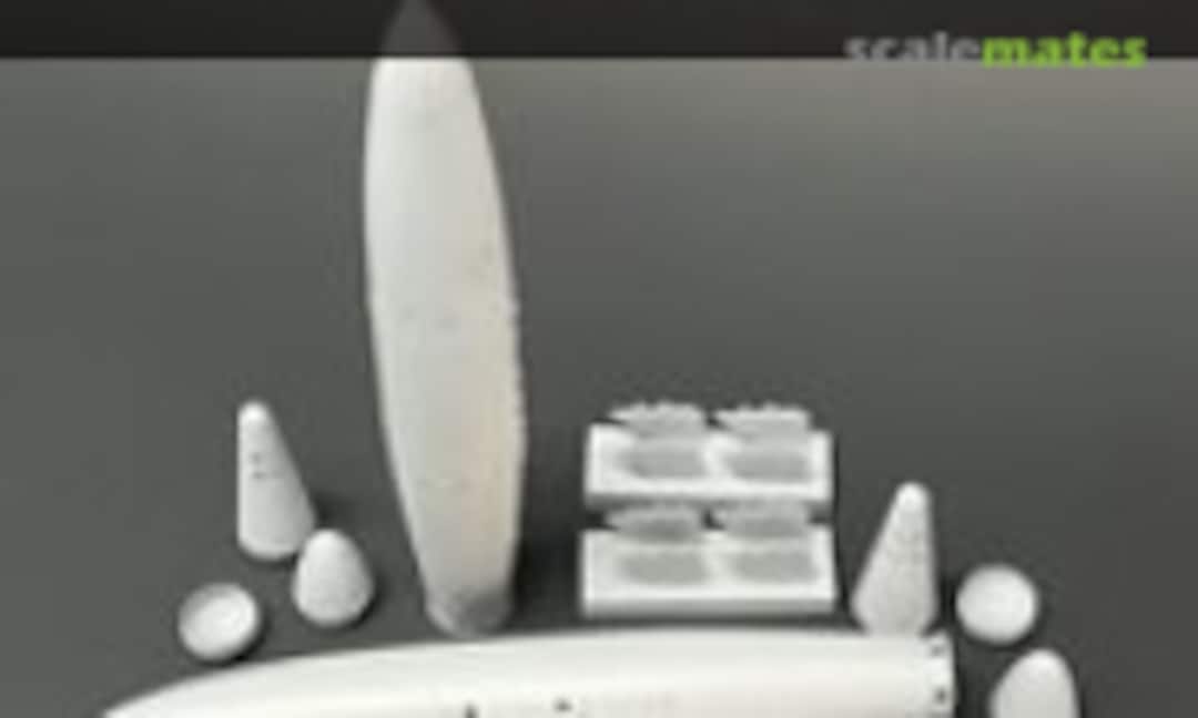 1:32 A-4 Skyhawk, A-1 Skyraider, A-7 Corsair II etc, 300 GAL fuel tanks (Phase Hangar Resin 32028) 32028