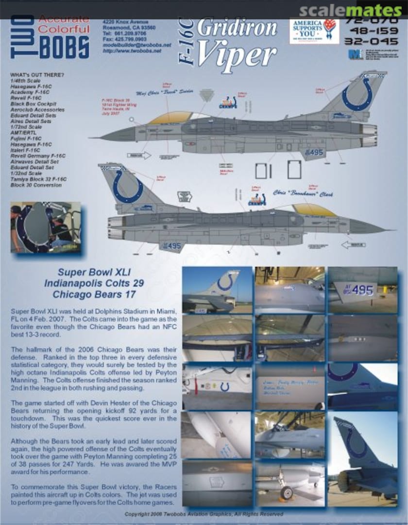 Boxart F-16C 72-070 TwoBobs Aviation Graphics Boxart F-16C 72-070 TwoBobs Aviation Graphics