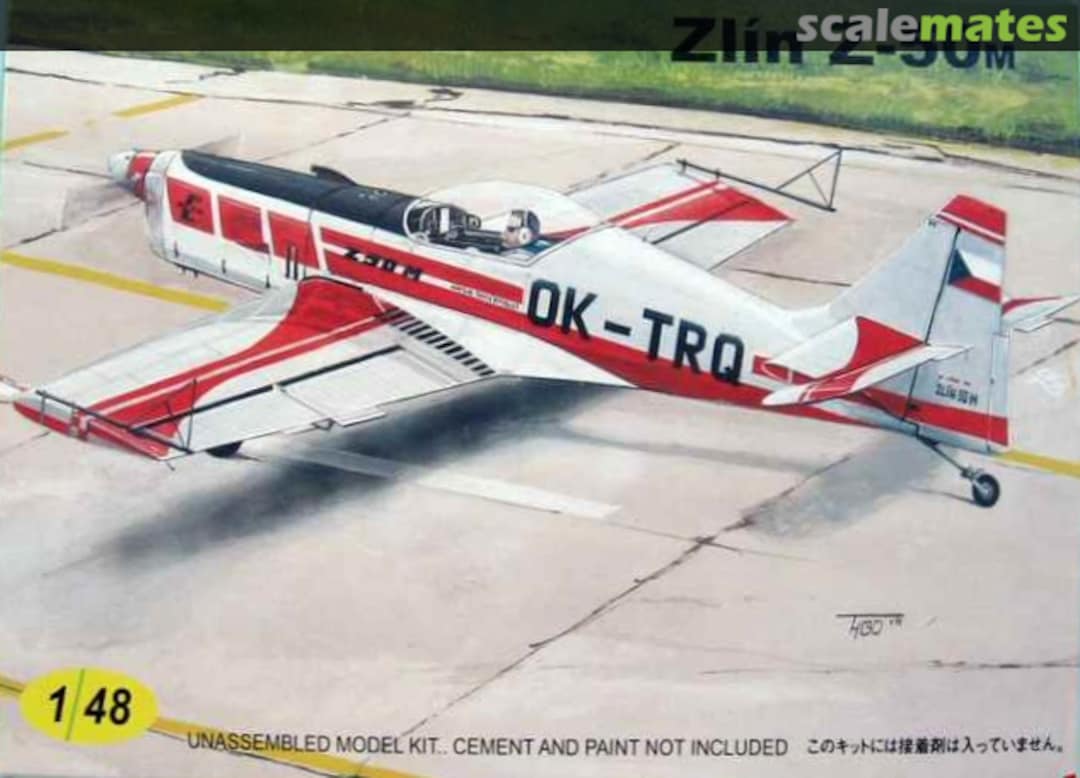 Boxart Zlín Z-50M AZ4823 AZmodel Boxart Zlín Z-50M AZ4823 AZmodel