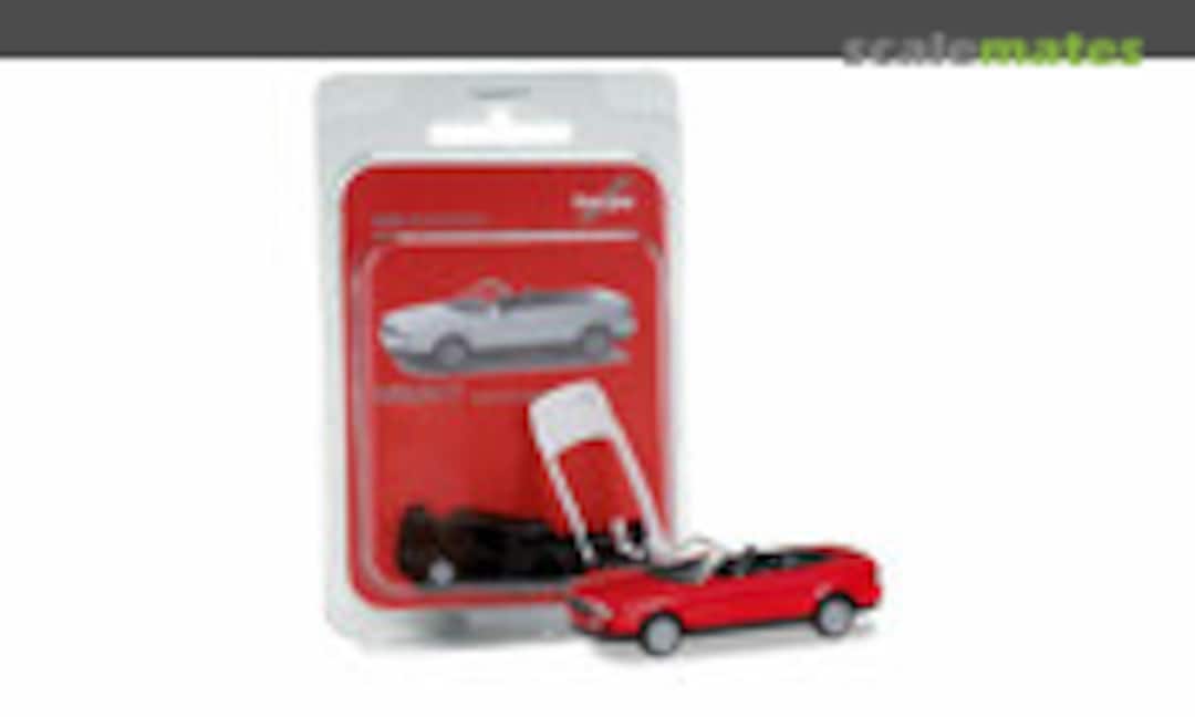 MiniKit: Audi 80 convertible, red (Herpa 012287-004)