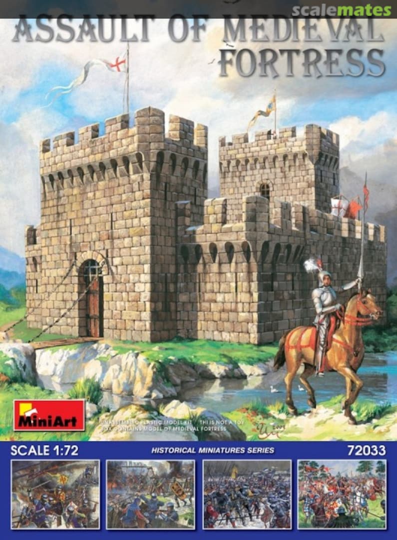 Boxart Assault of Medieval Fortress 72033 MiniArt Boxart Assault of Medieval Fortress 72033 MiniArt