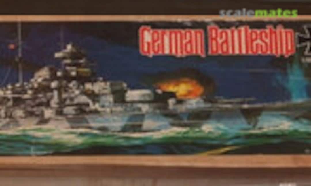 1:600 German Battleship Bismarck (Aurora 716-600)