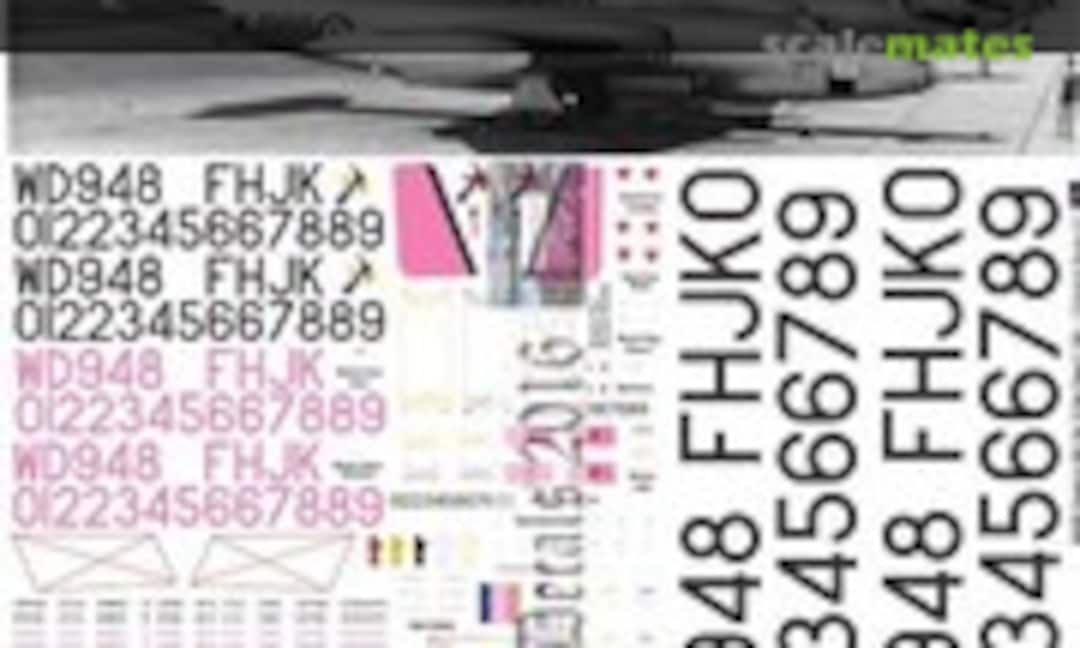 1:144 RNZAF Canberra B2 & T4 - 75 Sqn scheme (Oldmodels Decals OMD1118) OMD1118