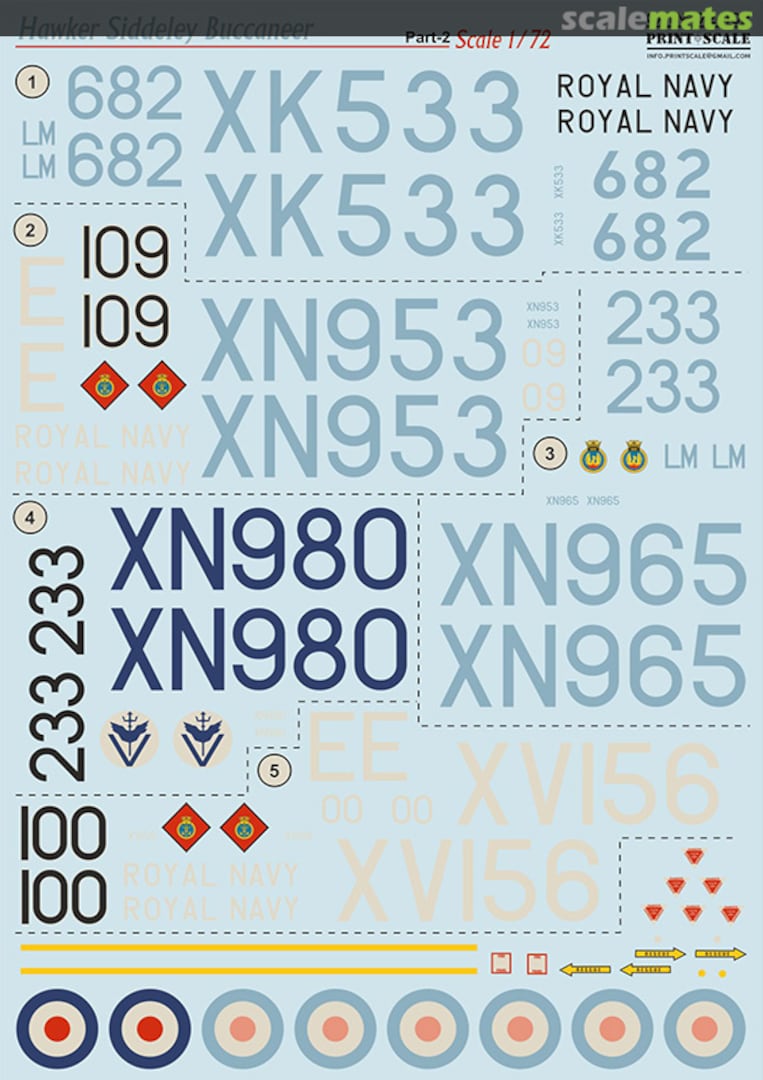 Boxart Hawker Siddeley Buccaneer 72-402 Print Scale Boxart Hawker Siddeley Buccaneer 72-402 Print Scale