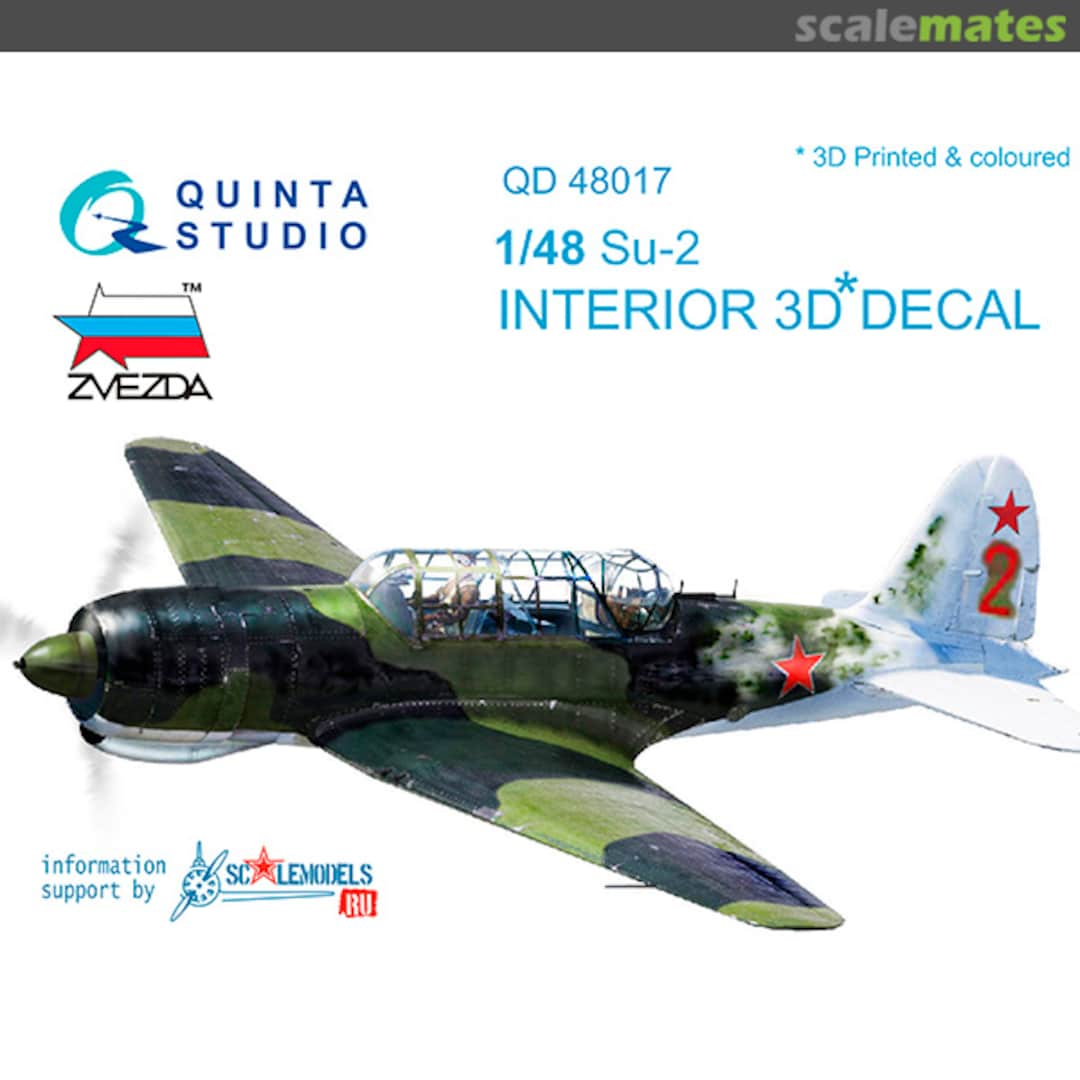 Boxart Suchoj Su-2 QD48017 Quinta Studio Boxart Suchoj Su-2 QD48017 Quinta Studio
