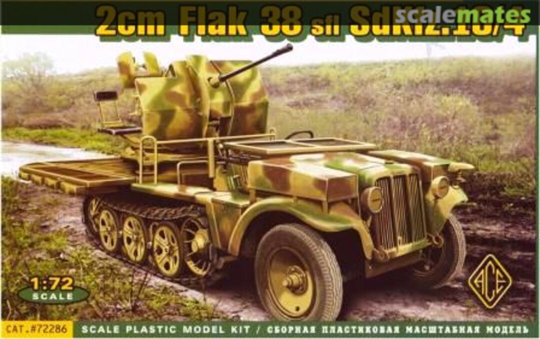 Boxart Sd.Kfz. 10/4 72286 ACE Boxart Sd.Kfz. 10/4 72286 ACE