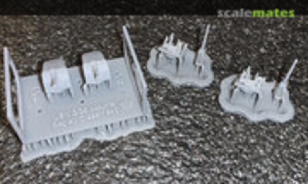 1:350 Bagley Class 5/38's Mounts (Kraken Hobbies 1-350-BGL-CLS) 1-350-BGL-CLS