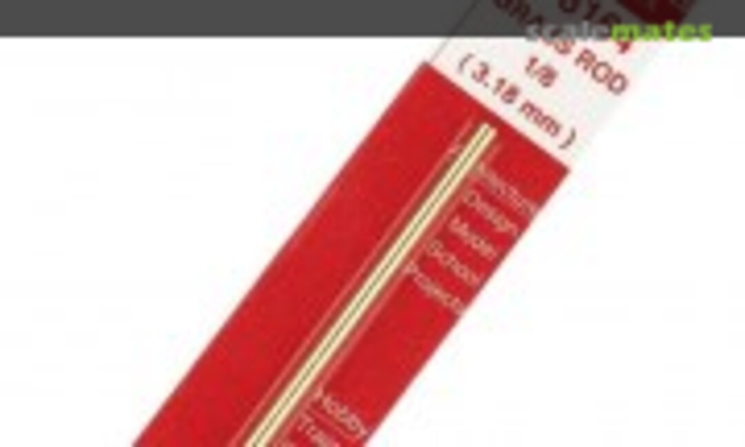 No 1/8 BRASS ROD (K&S Engineering 8164) 8164