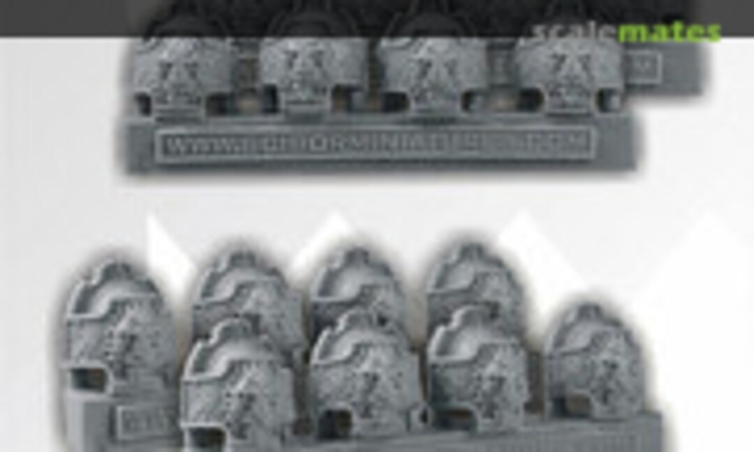 No Lion Shoulder Pads #2 (8 pcs) (Scibor Monsterous Miniatures CPSH0067) CPSH0067