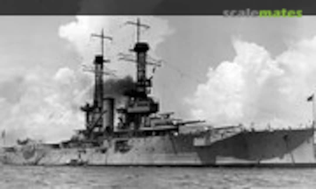 1:350 USS Florida BB-30 1918 Battleship Resin Model Kit (Iron Shipwrights 4266) 4266