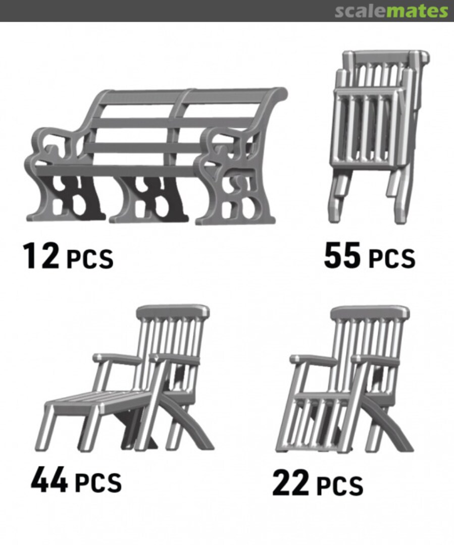Boxart Titanic Furniture Set CV200-002 ION Model Boxart Titanic Furniture Set CV200-002 ION Model