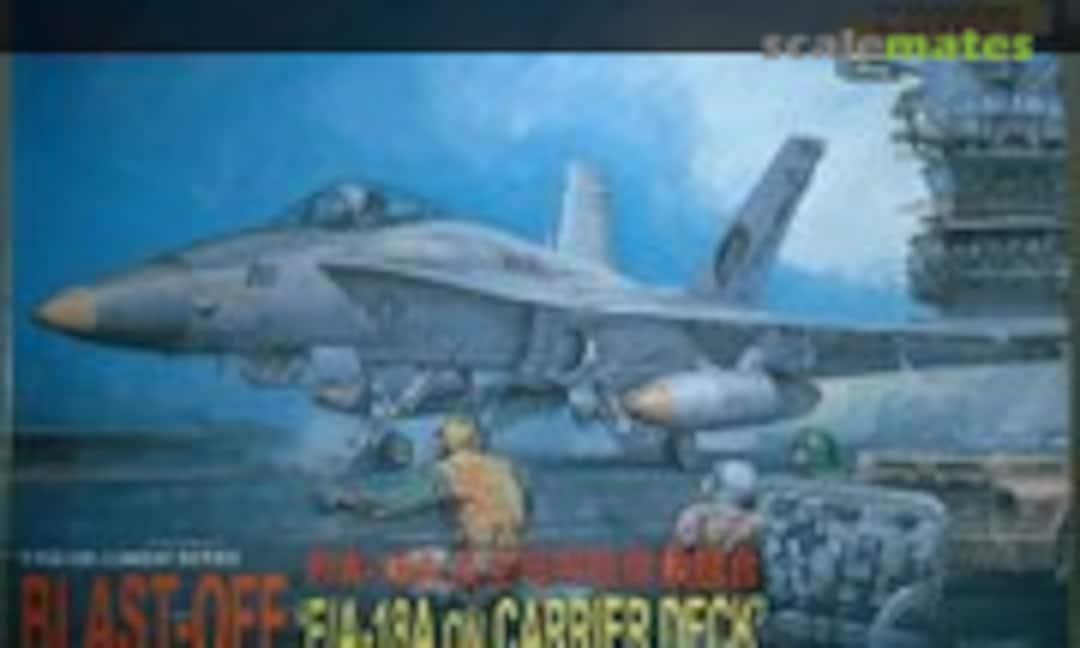 1:144 F/A-18A on Carrier Deck (Shanghai Dragon 4003)