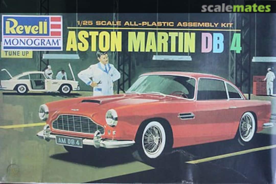 Boxart 1960 Aston Martin DB4 562 Revell Monogram