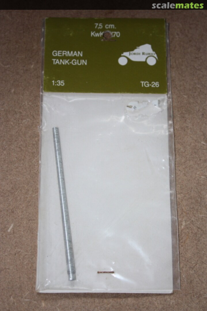 Boxart 7.5cm KwK L/70 JagdPanzer IV tank Gun TG26 Jordi Rubio Boxart 7.5cm KwK L/70 JagdPanzer IV tank Gun TG26 Jordi Rubio