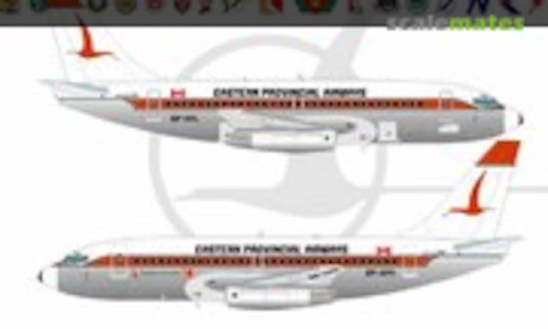 1:200 Boeing 737-200 (Whiskey Jack Decals 200-003) 200-003