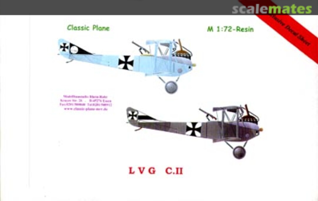 Boxart LVG C.II Lüdemann-Modellbau Boxart LVG C.II Lüdemann-Modellbau