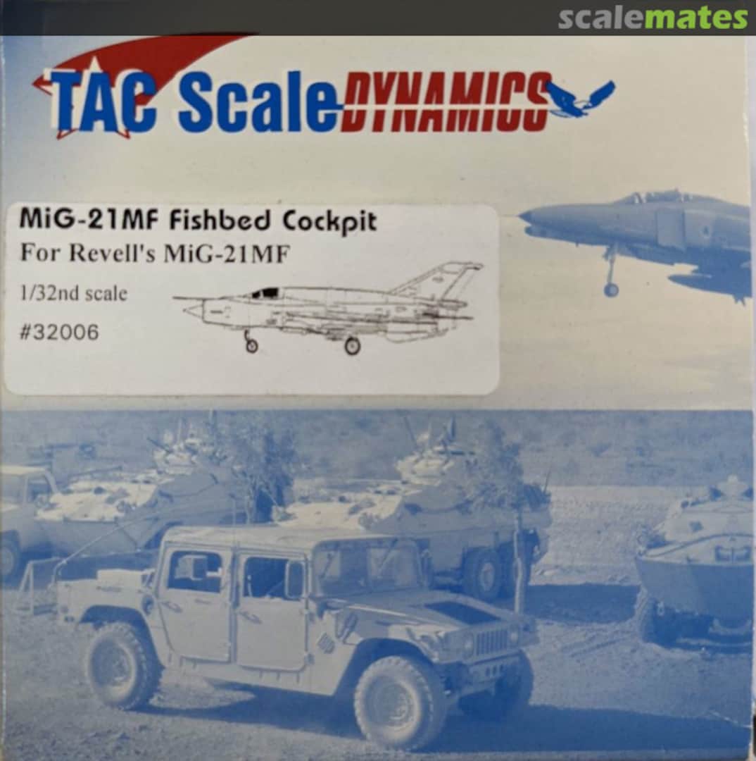 Boxart MiG-21MF Fishbed Cockpit 32006 TAC Scale Dynamics Boxart MiG-21MF Fishbed Cockpit 32006 TAC Scale Dynamics