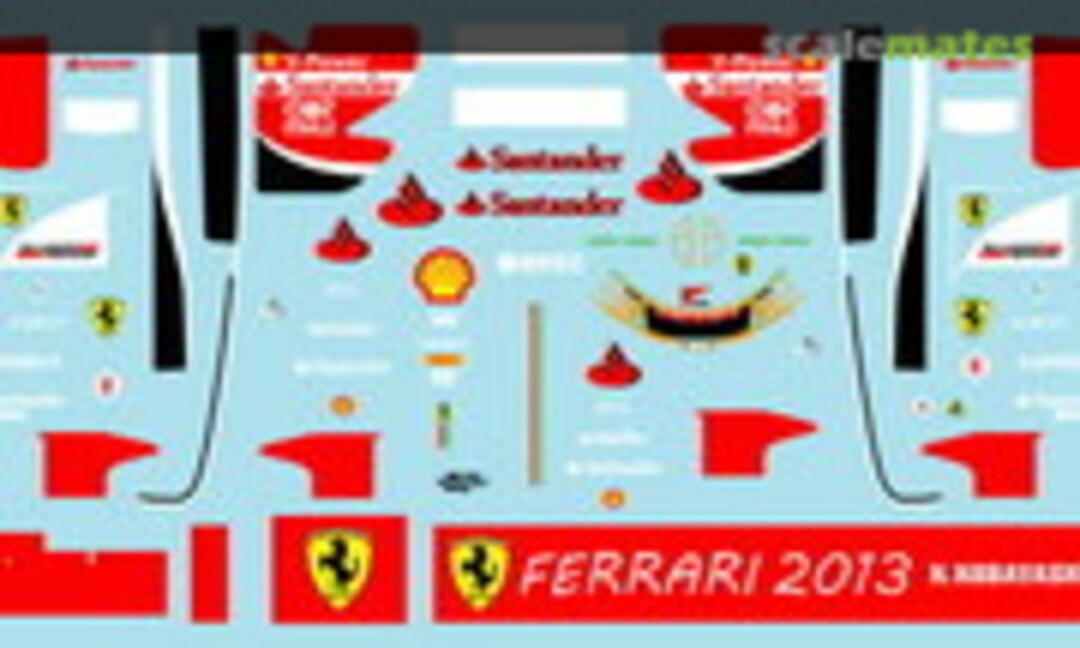 1:43 Ferrari F10 2013 Test Kamui Kobayashi (Museum collection DC-701) DC-701