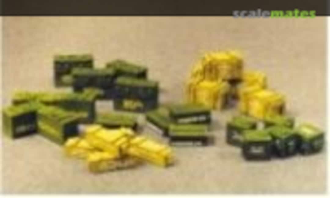 1:35 UK Small Ammo Boxes (Resicast 35.2227) 35.2227