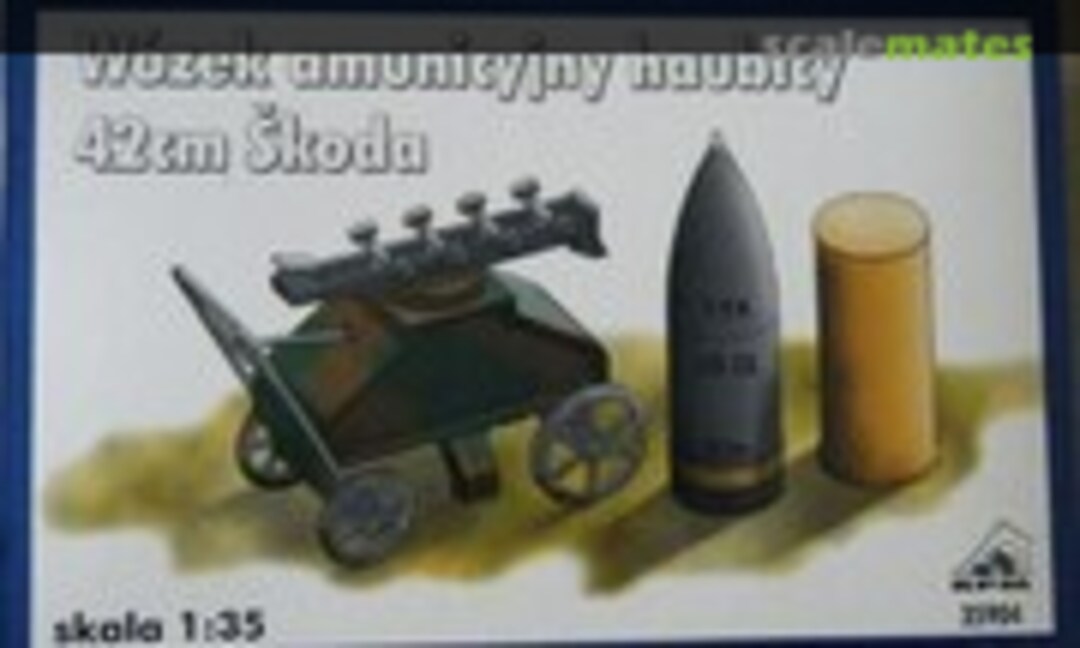 1:35 Forklift Trolley For Skoda 42 cm Howitzer Gun & Ammunition (RPM 35904) 35904