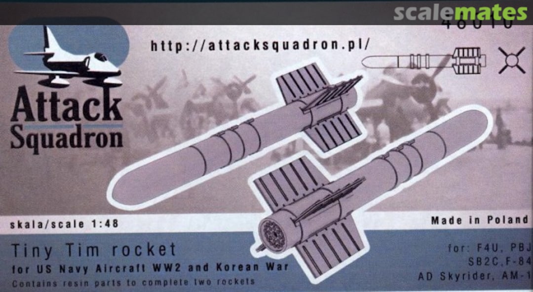 Boxart Tiny Tim Rocket 48010 Attack Squadron Boxart Tiny Tim Rocket 48010 Attack Squadron
