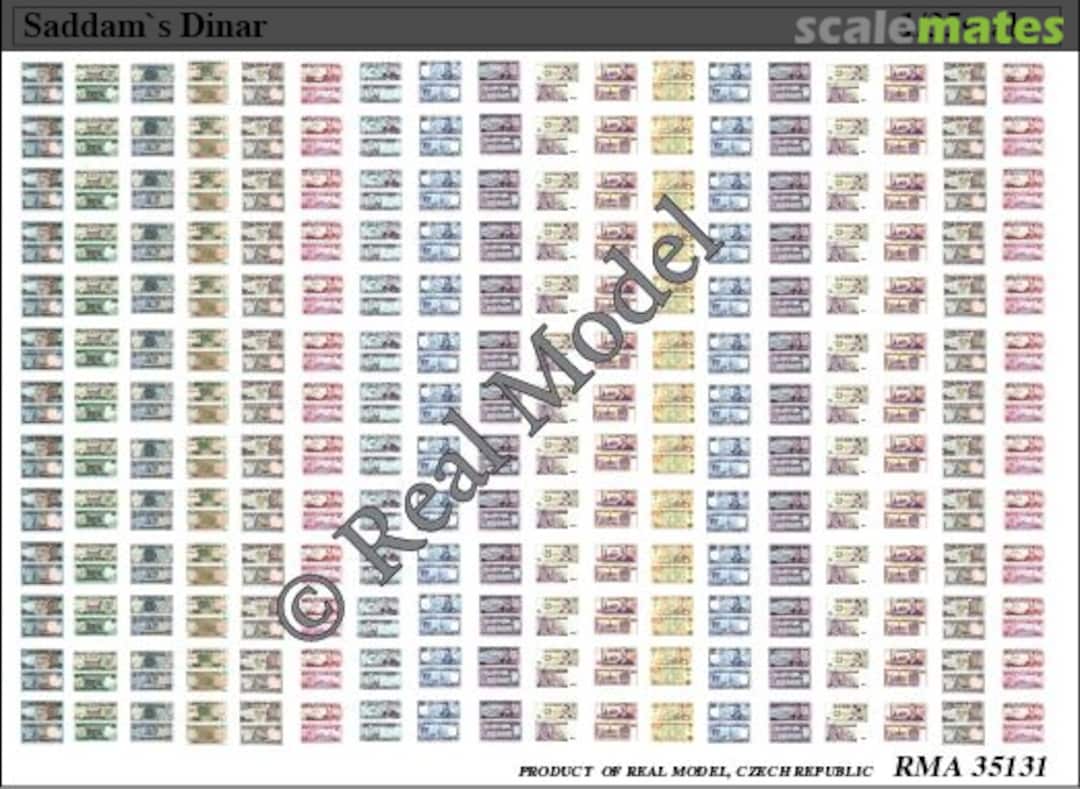 Boxart Saddam's Dinar RMA35131 Real Model