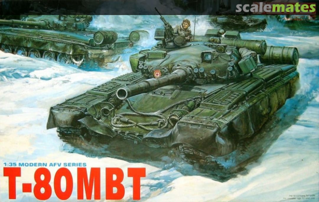 Boxart T-80MBT 3506 DML Boxart T-80MBT 3506 DML
