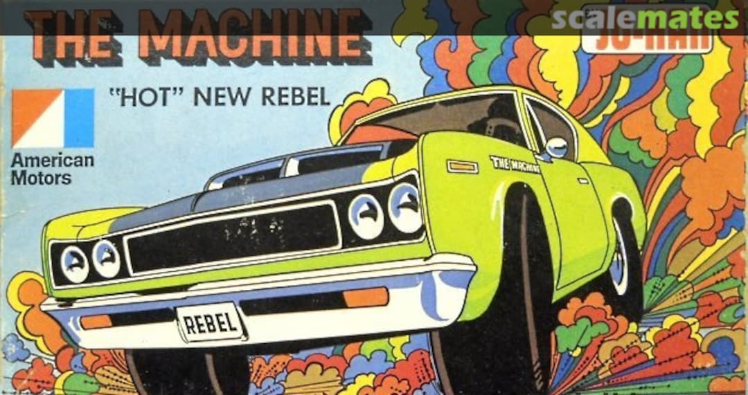 Boxart "Hot" New Rebel C-1870-200 Jo-Han Boxart "Hot" New Rebel C-1870-200 Jo-Han