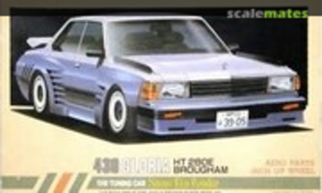 1:24 430 Gloria HT 280E Brougham Same Era Fender (Aoshima 34)