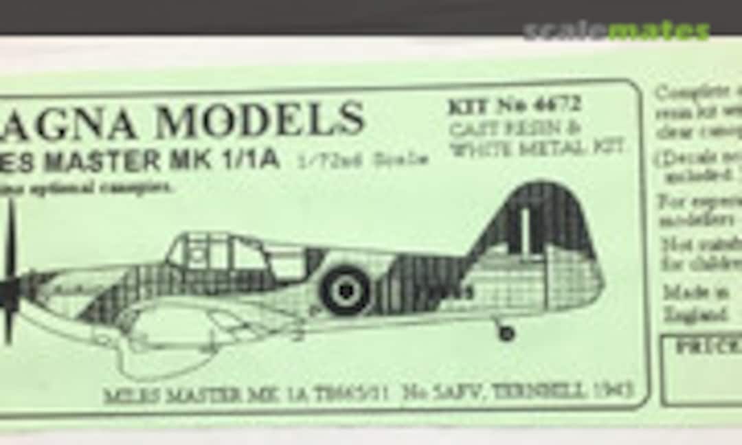 1:72 Miles Master Mk1/1a (Magna Models 4672) 4672