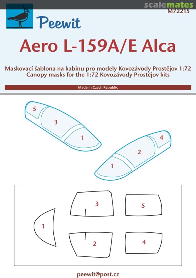 Boxart Aero L-159A/E Alca M72215 Peewit