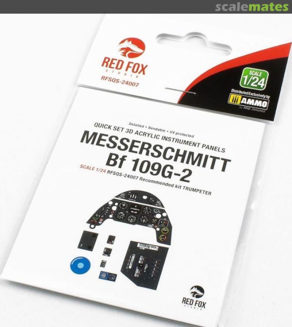 Boxart Messerschmitt Bf 109G-2 RFSQS-24007 Red Fox Studio Boxart Messerschmitt Bf 109G-2 RFSQS-24007 Red Fox Studio