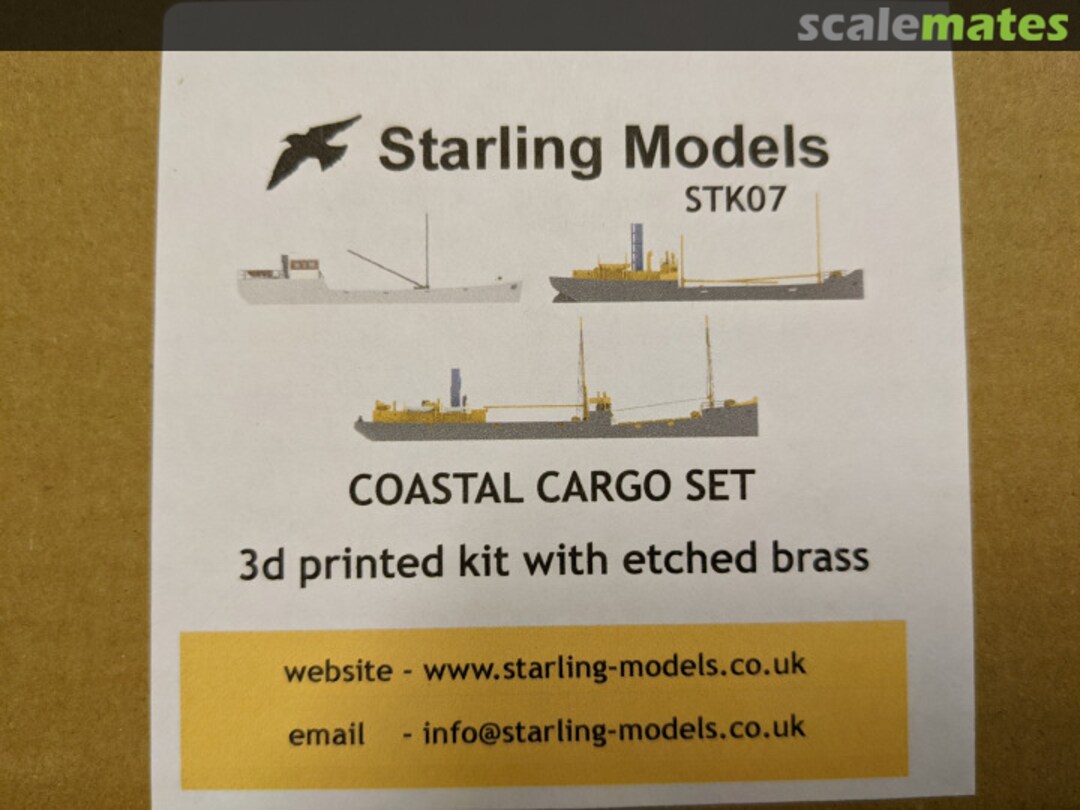 Boxart Coastal Cargo Set STK07 Starling Models Boxart Coastal Cargo Set STK07 Starling Models