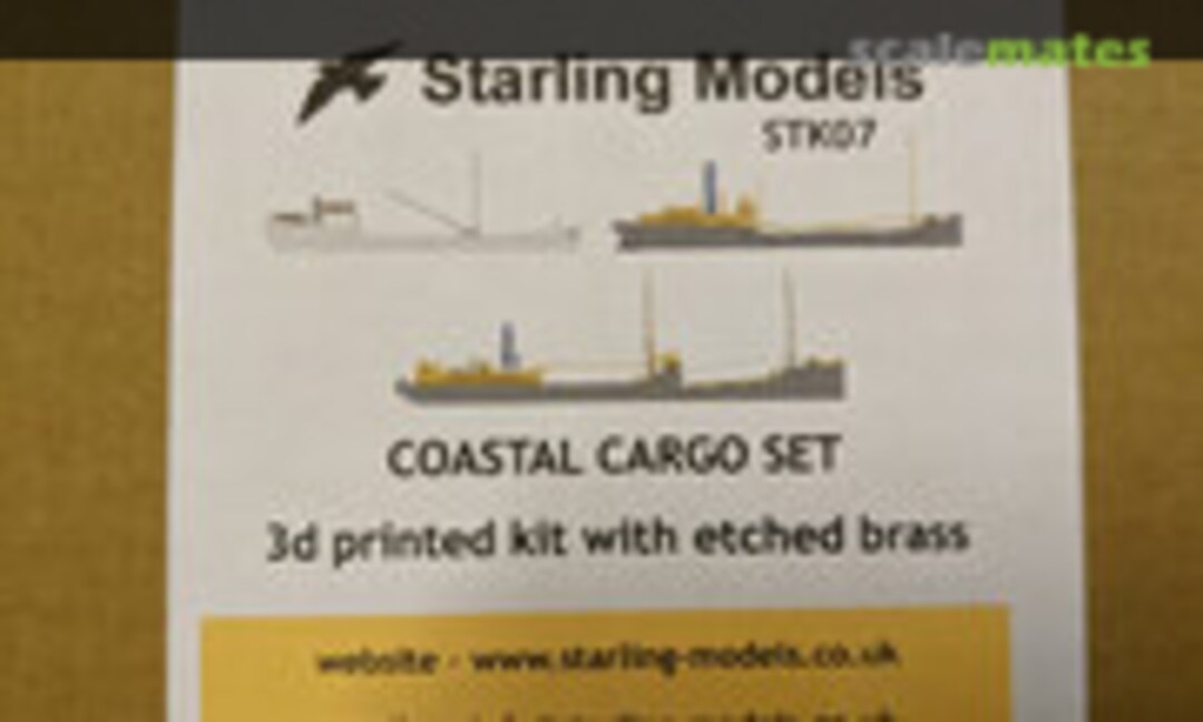 1:700 Coastal Cargo Set (Starling Models STK07)