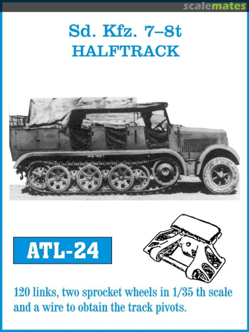 Boxart Sd. Kfz.7-8t HALFTRACK ATL-24 Friulmodel Boxart Sd. Kfz.7-8t HALFTRACK ATL-24 Friulmodel