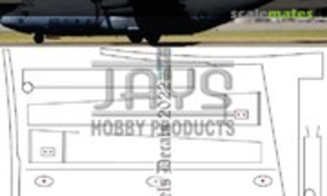 1:72 RNZAF C-130H low viz wing walk (Oldmodels Decals OMD1467) OMD1467
