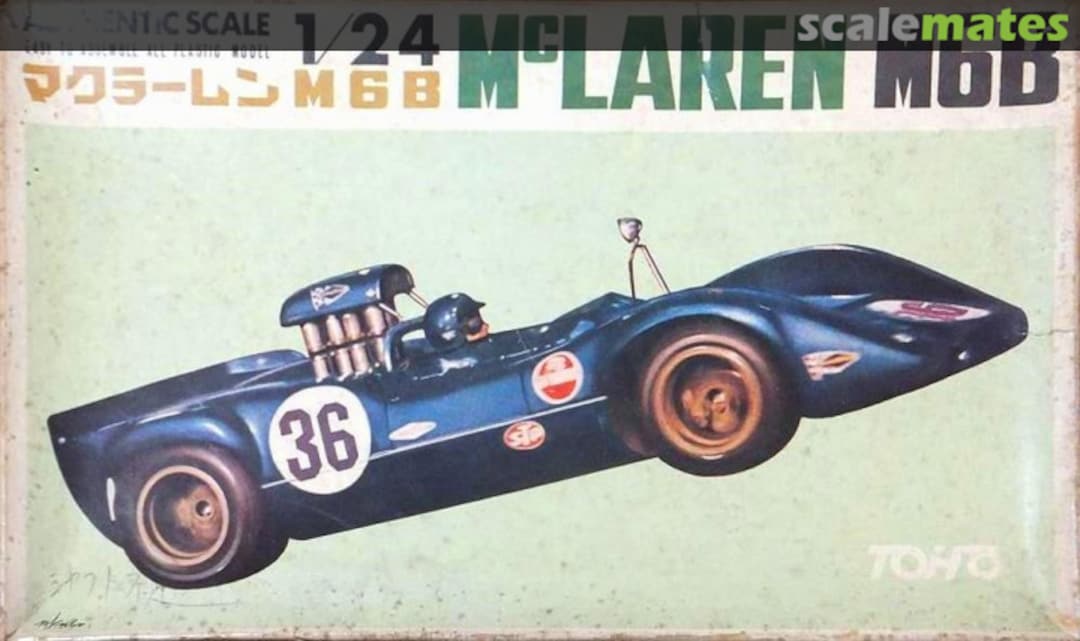 Boxart McLaren M6B Toho Boxart McLaren M6B Toho
