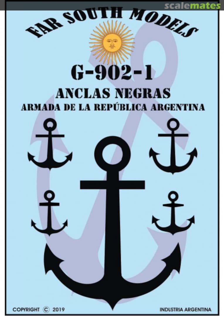 Boxart Anclas Negras G-902-1 Far South Models