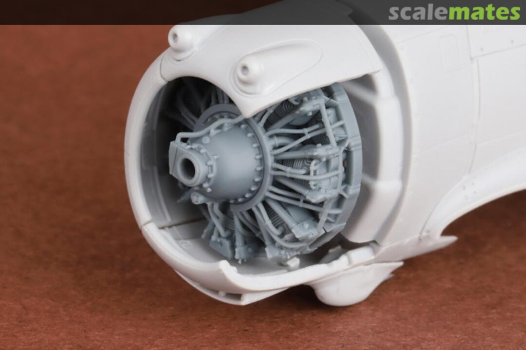 Boxart Curtiss H-75 A1/A2 Hawk engine set SBS-72092 SBS Model Boxart Curtiss H-75 A1/A2 Hawk engine set SBS-72092 SBS Model