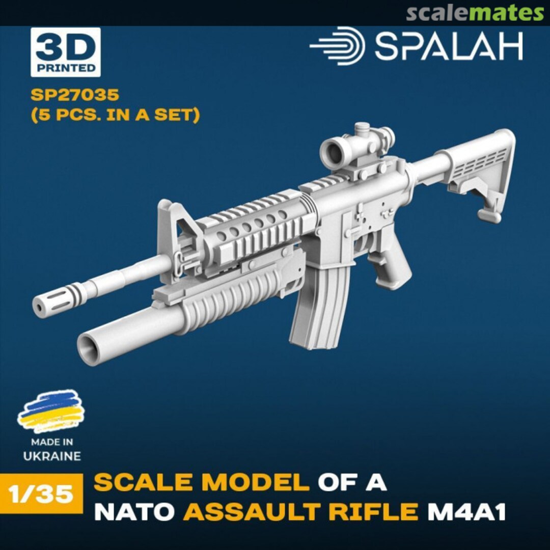Boxart M4A1 assault rifle SP27035 Spalah Boxart M4A1 assault rifle SP27035 Spalah