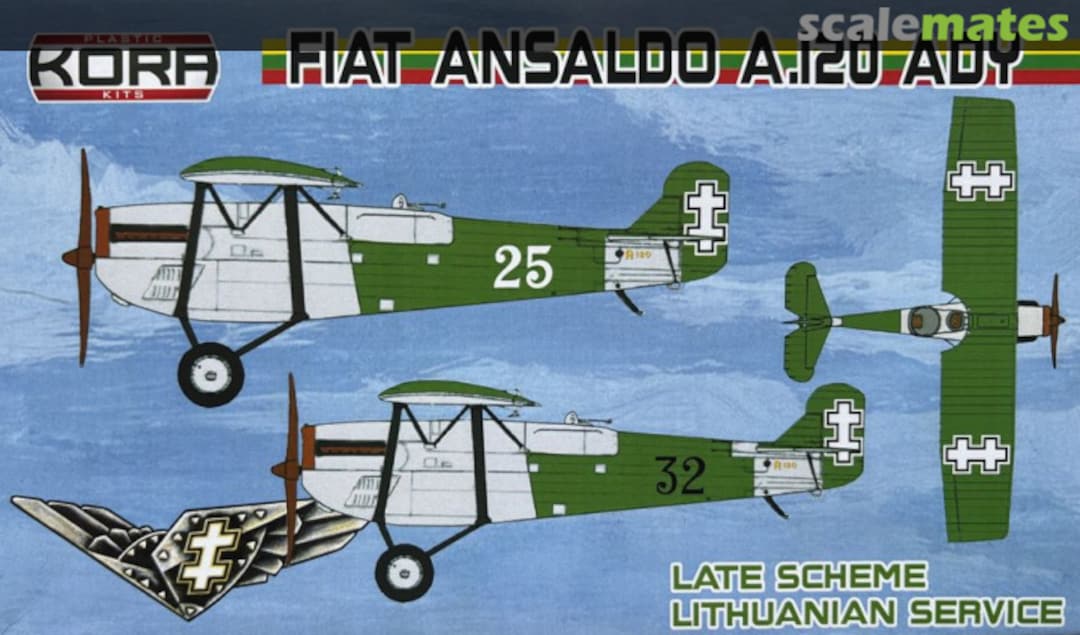 Boxart Fiat Ansaldo A.120 Ady KPK72218 Kora Models Boxart Fiat Ansaldo A.120 Ady KPK72218 Kora Models